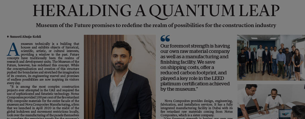 Heralding A Quantum Leap - The Khaleej Times interviews our CEO, Mihir Shah