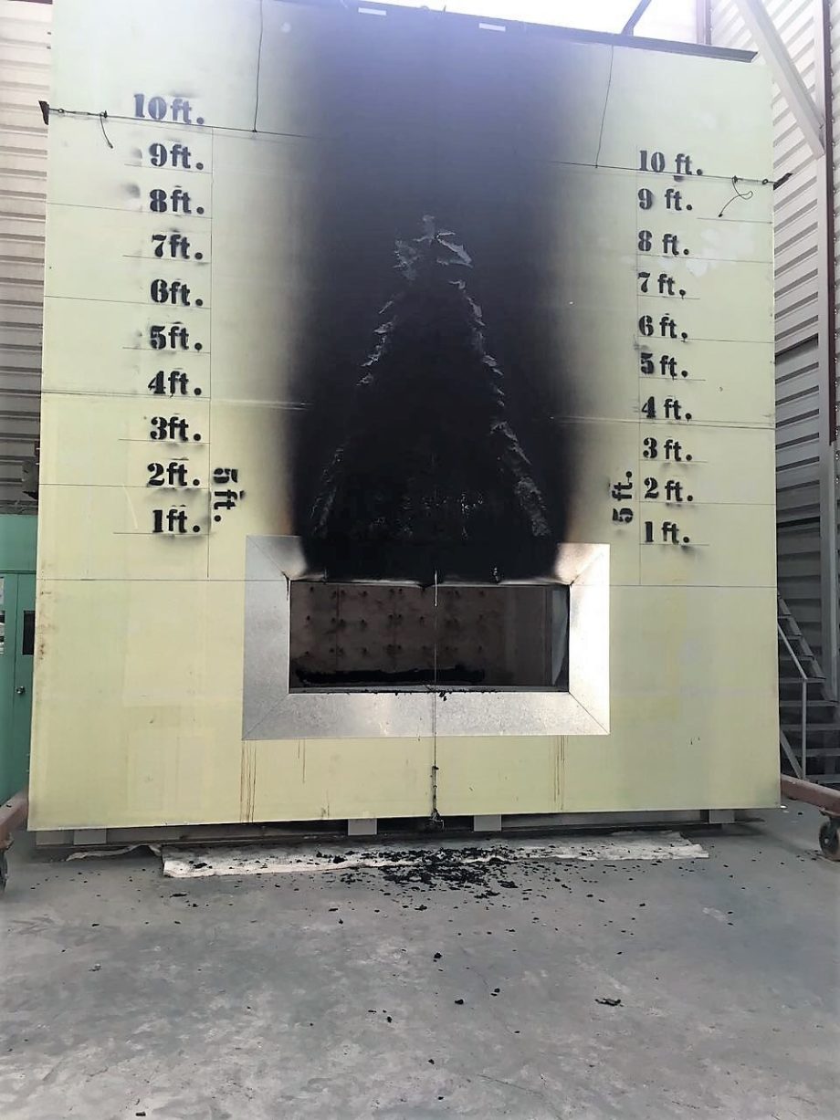 NFPA 285 successfully passes test