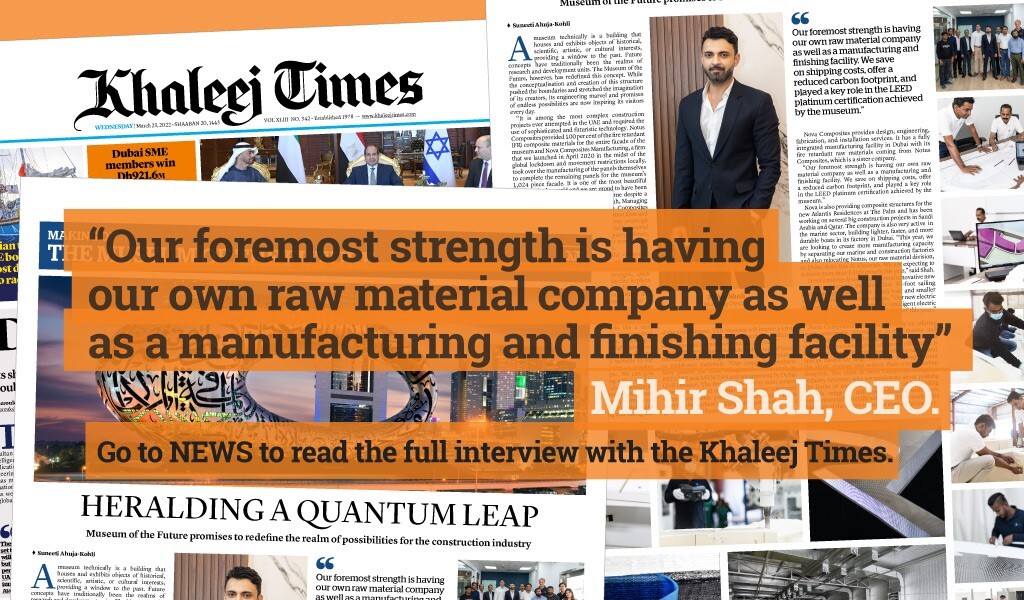 Khaleej Times Article